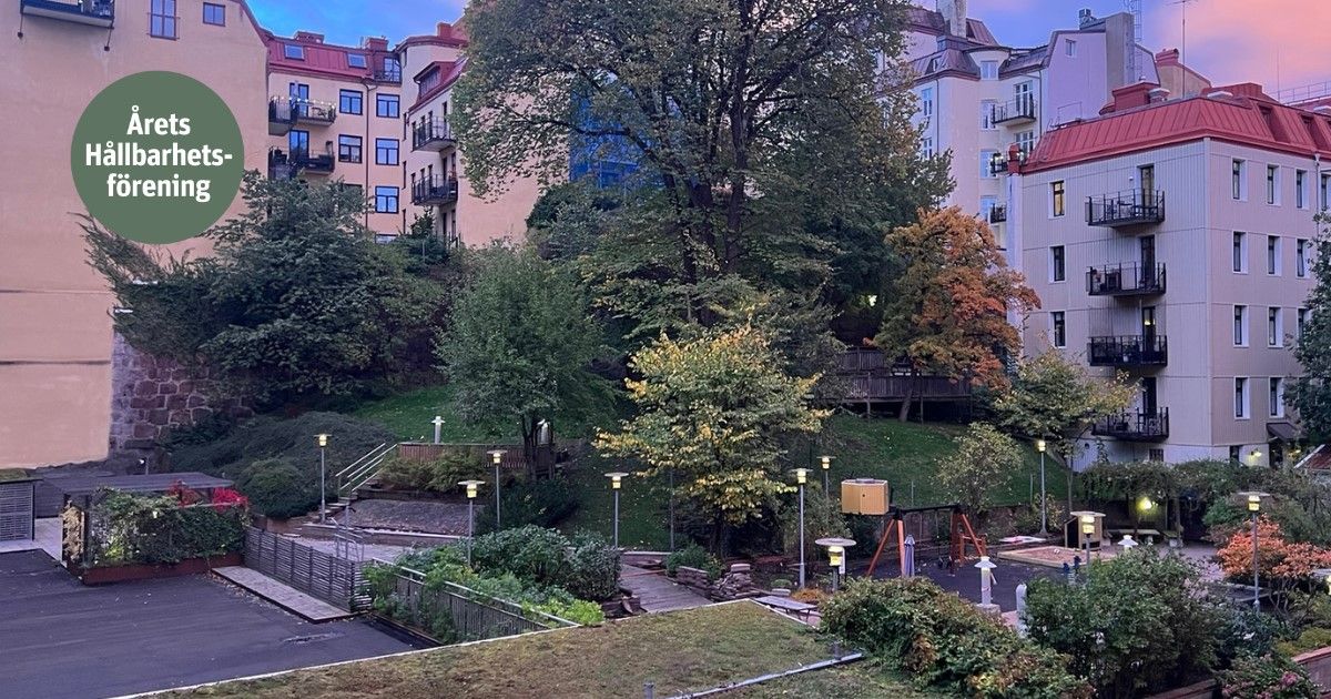 Brf Göteborgshus 53 utsedd till lokal vinnare i Årets hållbarhetsförening 2025