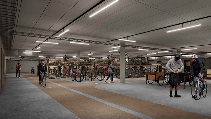 Cykelgarage Brf Sydney