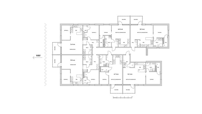 Situationsplan Monarkihusen